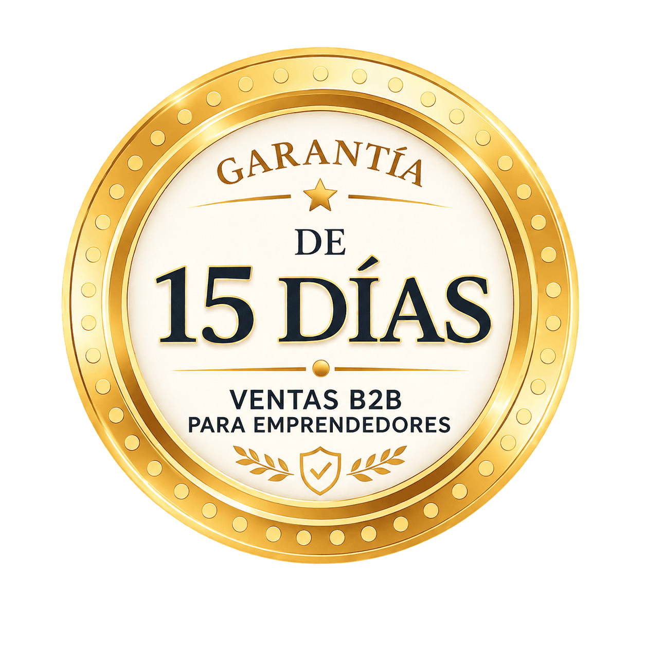 Garantía de 15 días